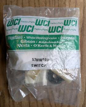 5300809859 Frigidaire Dishwasher Float Switch Assembly Kit Nos Free Shipping