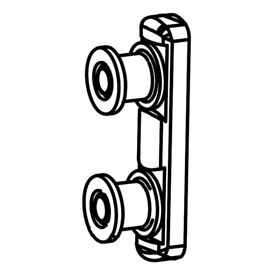 5304483633 Frigidaire Dishwasher Roller Assembly Genuine Oem Part
