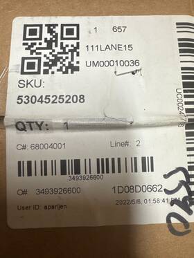 5304525208 Frigidaire Genuine Oem Dishwasher Pc Control Board