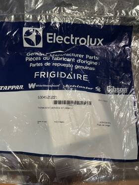 5304525221 Frigidaire New In Package Oem Dishwasher Thermostat Service Kit