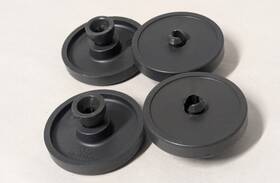 5304532229 Frigidaire Oem Dishwasher Lower Rack Roller Wheel Set Of 4 - Open Box