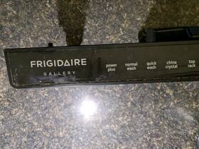 807144502 Frigidaire Dishwasher Control Panel With Board Damaged