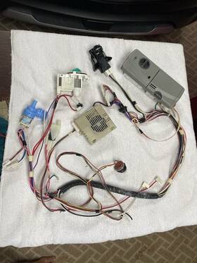 Fgip2468u Frigidaire Dishwasher Wiring Harness And Control Parts
