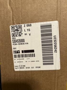 5304545888 Frigidaire Gem3g New Inch Oem Dishwasher Control Board Pcba Fia 4517 #5304545888