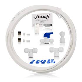 Imc-1 Frizzlife 824006926504 Ice Maker Fridge Water Line Installation Kit Fits For 1/4 Inch