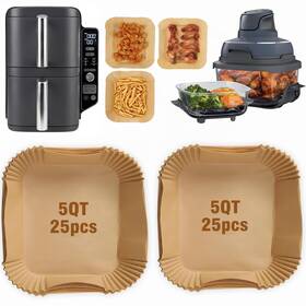 Sl401 Fryeasy T145 Air Fryer Liners For Ninja Doublestack 8-10qt Disposable Pap... Fast Ship