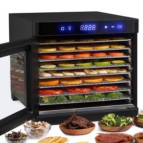 Fd08dgp Gdor 8-tray Food Dehydrator 700w And 8.6lb Capacity 95 F-167 F Digital