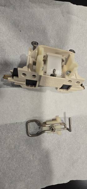 129d9326g008 Ge Full Assembly Dishwasher Door Latch With Hook And Mircro Switches