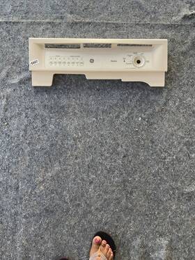 165d5550 Ge Dishwasher Control Panel Bisque