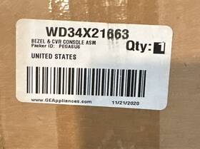 Wd34x21663 Ge 21663 Dishwasher Control Panel Part#