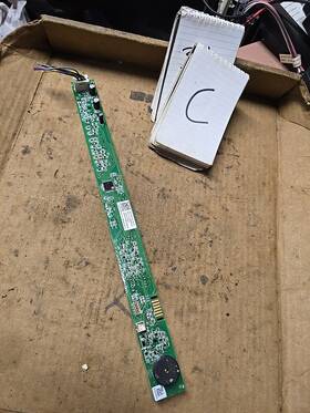 265d1468g204 Ge Button Board Control Panel