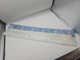 Wd34x1145 Ge Appliances Oem Dishwasher Control Panel Film Overlay Potscrubber 1430 Lt17