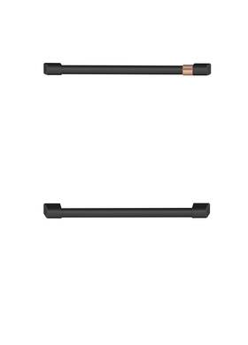 Cxqd2h2pnfb Ge Cafe Double Drawer Dishwasher Handle Kit Set Of 2 Flat Black