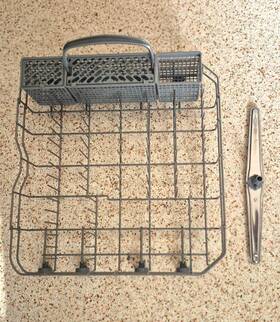Gld696j0ss Ge Dishwasher Rack Whole Parts New