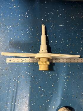 Gsd900x01 Ge Dishwasher Lower Spray Arm Model Oem