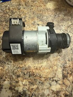 26501830g003 Ge Pin Used Dishwasher Johnson Electric Motor Pump 3600 Rpm P/n
