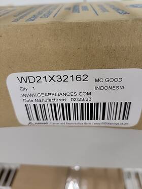 Wd21x32162 Ge Profile Dishwasher Control Board Part # Brand New