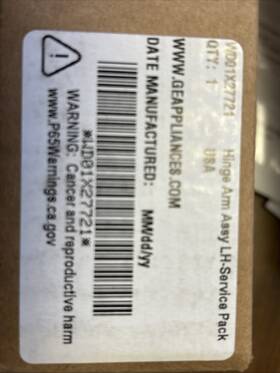 Wd0127721 Ge Hinge Assembly New Wd0127721 Ge Hinge Assembly New