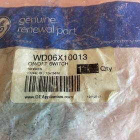 Wd06x10013 Ge New Oem Genuine Dishwasher Door Latch L7