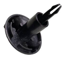 Ge Wd09x0344 Black Timer Knob-general Electric Hotpoint Dishwasher-genuine Oem