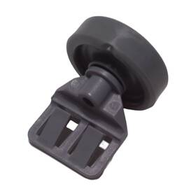 Wd12x21614 Ge Haier Wheel Asm - Lwr Rack New Oem