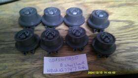 Wd12x27747 Ge Dishwasher Rack Rollers Lower Set Of 8 With Shafts