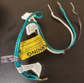 Pdt755syr3fs Ge Wd19x27779 Oem Dishwasher Jumper Harness Wd21x26318 Used
