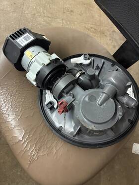 Wd19xx25700 Ge Dishwasher Sump With Drain Pump And Wash