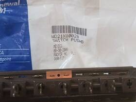 Wd21x10028 Ge Genuine Nos Factory Part Dishwasher Seven Push Buttons Switch