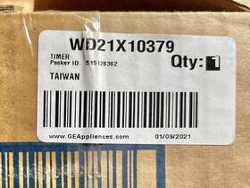 Wd21x10379 Ge Dishwasher Timer