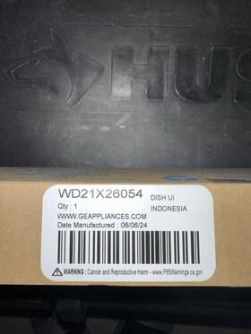 Wd21x26054 Ge Dishwasher User Interface Board New Open Box Oem Part