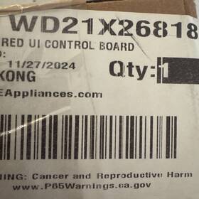 Wd21x26818 Ge Dishwasher Control Display