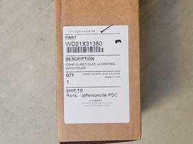Wd21x31380 Ge Configured Ui Control Panel Cafe Dishwasher New Oem