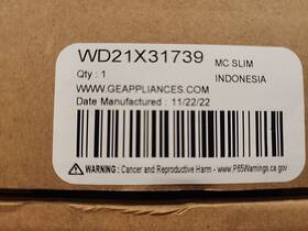 Wd21x31739 Ge