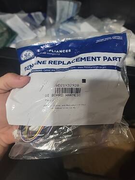 Wd21x32920 Ge Dishwasher User Interface Board Wire Harness