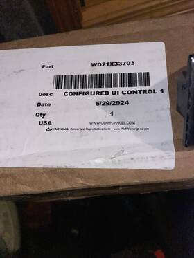 Wd21x33703 Ge Configured Ui Control With Cov