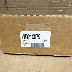 Wd21x679 Ge Silver Metal Timer For Dishwasher Genuine Replacement Part