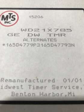 Wd21x785 Ge Mts Remanufactured