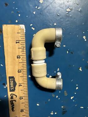 Wd24x10041 Ge Oem Dishwasher Hose Chamber