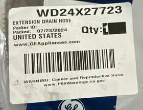 Wd24x27723 Ge Dishwasher Drain Hose
