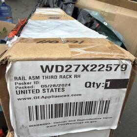 Wd27x22579 Ge Wd27x22580 New Oem Dishwasher Third Rack Rail Assembly Right Wd27x20677 Also
