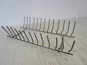 Wd28x21720 Ge Dishwasher Tine Row Dark Gray 7 1/8 Inch X 16 1/2 3 3/4 Asmn