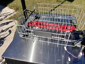 Wd28x30223 Ge New General Electric Dishwasher Lower Rack Oem Dishrack Ap7193724
