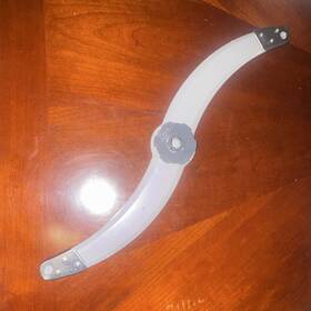 Wd2x3499 Ge Dishwasher Lower Spray Arm Gray Plastic Built-in/integrated 1pc