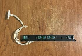 Wd31x10127 Ge #wd31x10127 Oem Genuine Dishwasher Tactile Button Assembly Part Ps8756534