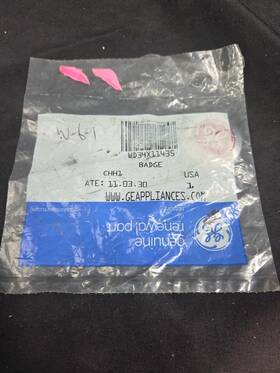 Ge Wd34x11435 Badge Genuine Oem Part