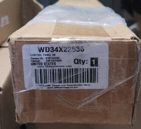 Wd34x22536 Ge Dishwasher Control Panel Ss Oem