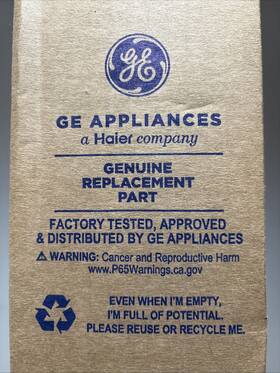 Wd34x22947 Ge Monogram Dishwasher Panel Console Cover Oem Genuine Next Day Ship