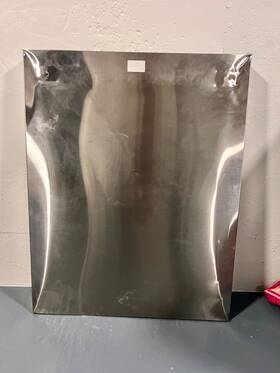 Wd34x25771 Ge Stainless Cafe Outer Door Service Assembly Oem New 1c/9b