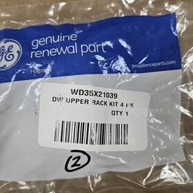 Wd35x21039 Ge Brand New Genuine Oem Dishwasher Upper Rack Kit 4 Pk Factory